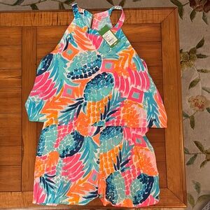 Lilly Pulitzer Pineapple Print Romper